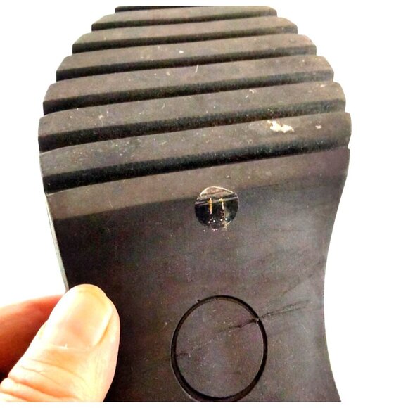 Vivianly Women's Pink & Yellow Snake Print Platform Boots W/Black Velvet Accents - Picture 9 of 11